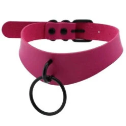 Gothic All Black Irregular Strap O-Ring Choker Necklace (Available In 16 Colors) EG0027 34 Gothic All Black Irregular Strap O-Ring Choker Necklace (Available In 16 Colors) EG0027 -EgrilDoll Fashion Outlet Store gothic all black irregular strap o ring choker necklace available in 16 colors eg0027 680