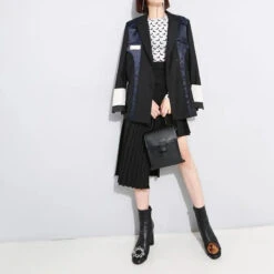 Gothic Avant Garde Irregular Pleated Skirt EG0040 -EgrilDoll Fashion Outlet Store gothic avant garde irregular pleated skirt eg0040 882