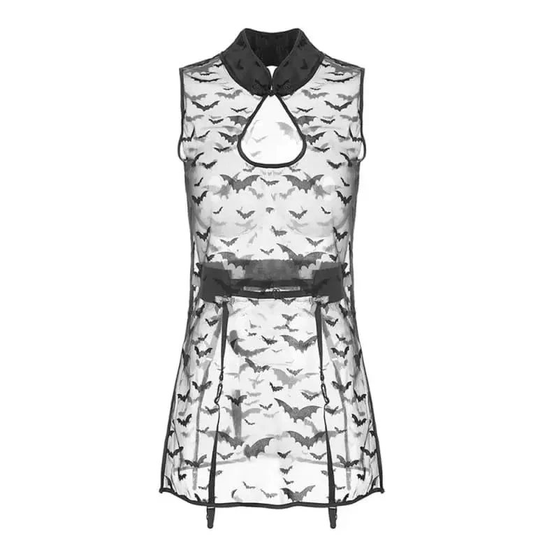 Gothic Bats Mesh Lingerie Set EG16954 5 Gothic Bats Mesh Lingerie Set EG16954 - Image 5