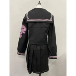Gothic Black Embroidered JK School Uniform Suit EG15146 -EgrilDoll Fashion Outlet Store gothic black embroidered jk school uniform suit eg15146 2 piece set 903