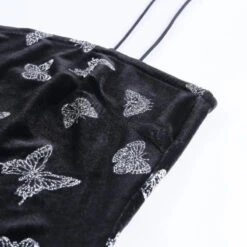 Gothic Butterfly Velvet Bodysuit EG0093 -EgrilDoll Fashion Outlet Store gothic butterfly velvet bodysuit eg0093 529