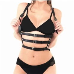 Gothic Cage Waist Suspender Harness EG269 6 Gothic Cage Waist Suspender Harness EG269 -EgrilDoll Fashion Outlet Store gothic cage waist suspender harness eg269 402