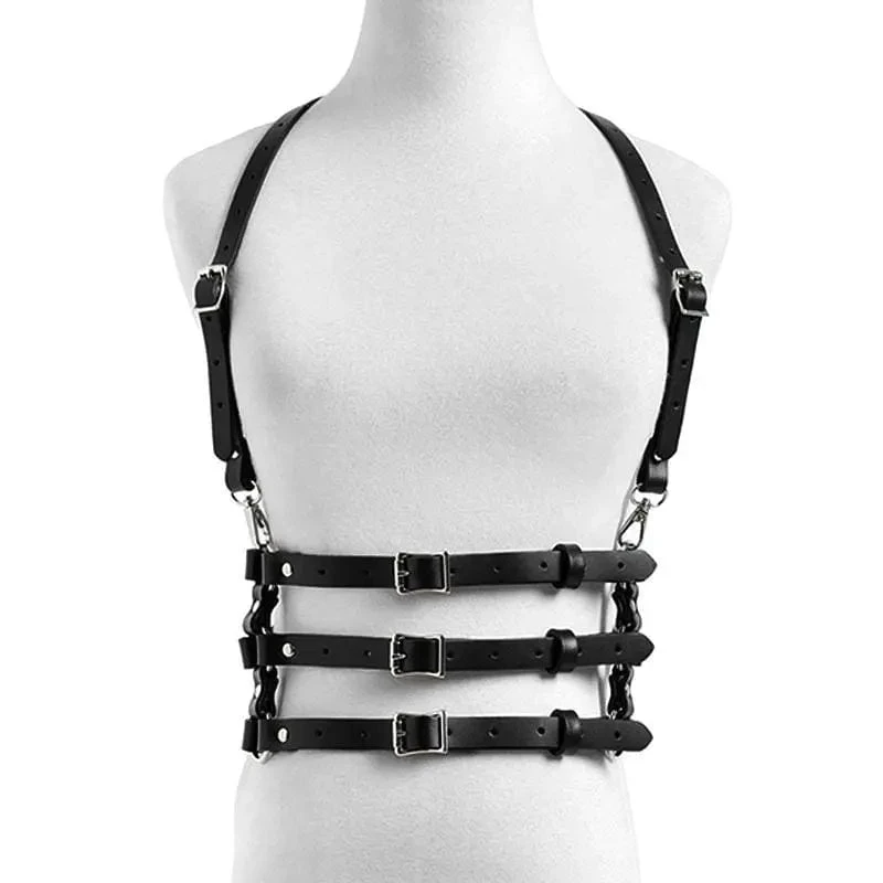Gothic Cage Waist Suspender Harness EG269 1 Gothic Cage Waist Suspender Harness EG269