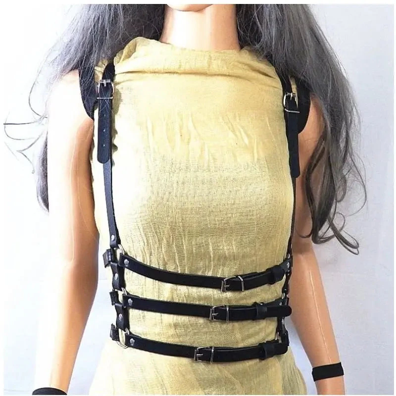 Gothic Cage Waist Suspender Harness EG269 4 Gothic Cage Waist Suspender Harness EG269 - Image 4