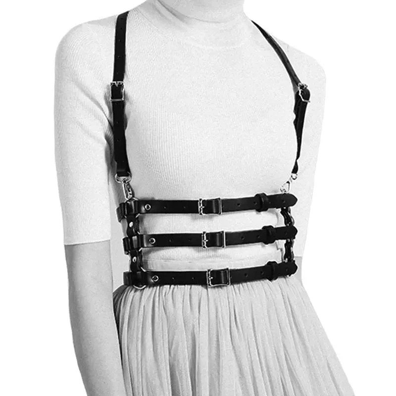 Gothic Cage Waist Suspender Harness EG269 2 Gothic Cage Waist Suspender Harness EG269 - Image 2