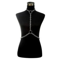 Gothic Chain Waist Body Harness EG0107 -EgrilDoll Fashion Outlet Store gothic chain waist body harness eg0107 choker 338