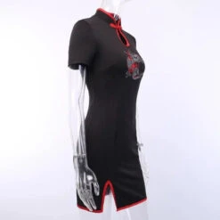 Gothic Cheongsam Dragon Mini Dress EG203 -EgrilDoll Fashion Outlet Store gothic cheongsam dragon mini dress eg203 920