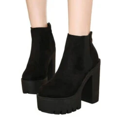Gothic Classic Ankle Platform Boots EG0116 -EgrilDoll Fashion Outlet Store gothic classic ankle platform boots eg0116 333