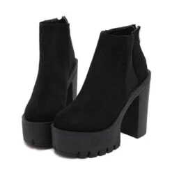 Gothic Classic Ankle Platform Boots EG0116