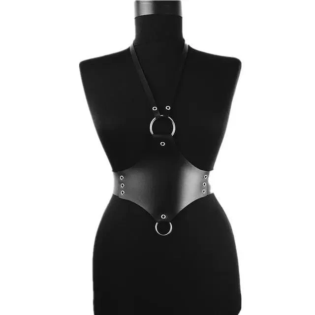 Gothic Corset Style Waist Harness Belt EG528 5 Gothic Corset Style Waist Harness Belt EG528 - Image 5