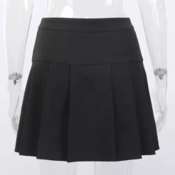 Gothic Cross Zipper Pleated Mini Skirt EG0140 -EgrilDoll Fashion Outlet Store gothic cross zipper pleated mini skirt eg0140 365