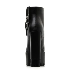 Gothic Double Buckle Lace Up Platform Boots EG035 -EgrilDoll Fashion Outlet Store gothic double buckle lace up platform boots eg035 868
