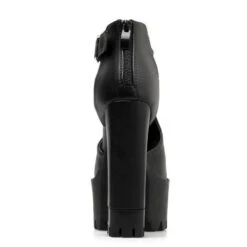 Gothic Eyelet Cross Straps Peep Toe Platform Shoes EG17373 -EgrilDoll Fashion Outlet Store gothic eyelet cross straps peep toe platform shoes eg17373 987