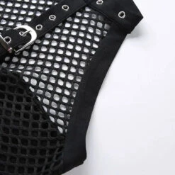 Gothic Fishnet Choker Collar Tank Top EG341 9 Gothic Fishnet Choker Collar Tank Top EG341 -EgrilDoll Fashion Outlet Store gothic fishnet choker collar tank top eg341 472