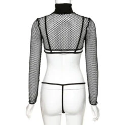 Gothic Fishnet Mesh Bolero Bra Top And Thong Set EG159 7 Gothic Fishnet Mesh Bolero Bra Top And Thong Set EG159 -EgrilDoll Fashion Outlet Store gothic fishnet mesh bolero bra top and thong set eg159 lingerie 311