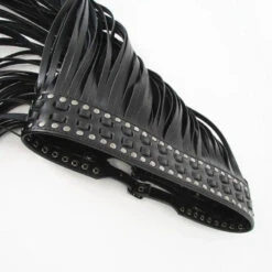 Gothic Fringe Faux Leather Belt EG0224 -EgrilDoll Fashion Outlet Store gothic fringe faux leather belt eg0224 583