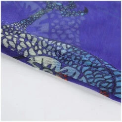 Gothic Grunge Dragon Print Blue Mesh Top EG0281 -EgrilDoll Fashion Outlet Store gothic grunge dragon print blue mesh top eg0281 514