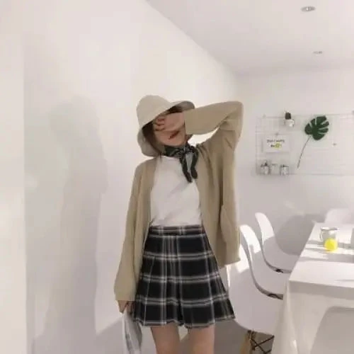 Gothic Grunge Harajuku Pleated Plaid Skirt (S To 5XL) EG0303 9 Gothic Grunge Harajuku Pleated Plaid Skirt (S To 5XL) EG0303 - Image 9