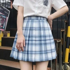 Gothic Grunge Harajuku Schoolgirl High Waist Plaid Mini Skirt (Available In 4 Colors) EG022 -EgrilDoll Fashion Outlet Store gothic grunge harajuku schoolgirl high waist plaid mini skirt available in 4 colors eg022 170