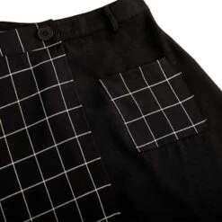 Gothic Grunge Harajuku Solid And Grid Skirt EG0306 -EgrilDoll Fashion Outlet Store gothic grunge harajuku solid and grid skirt eg0306 740