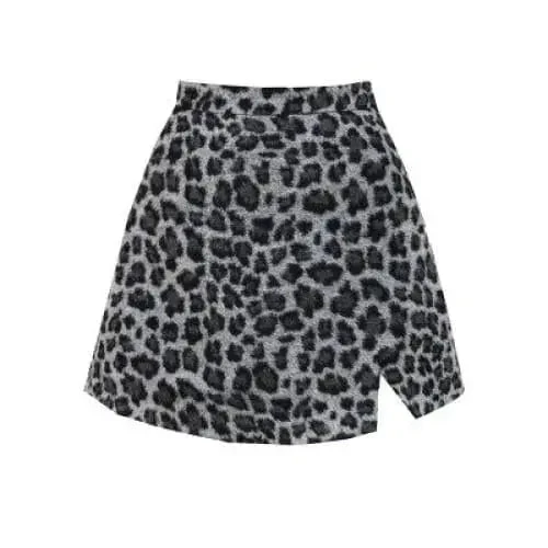 Gothic Grunge Leopard Print Mini Skirt (Available In M To 4XL) EG0316 6 Gothic Grunge Leopard Print Mini Skirt (Available In M To 4XL) EG0316 - Image 6
