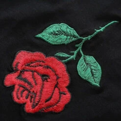 Gothic Grunge Rose Embroidery Tank Top EG0353 -EgrilDoll Fashion Outlet Store gothic grunge rose embroidery tank top eg0353 952
