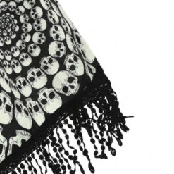 Gothic Halloween Skulls Tassel Dress EG0381 -EgrilDoll Fashion Outlet Store gothic halloween skulls tassel dress eg0381 656