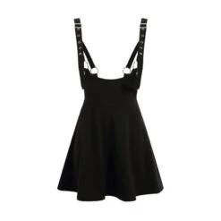 Gothic Harajuku A-Line Suspender Mini Skirt EG0383 -EgrilDoll Fashion Outlet Store gothic harajuku a line suspender mini skirt eg0383 903