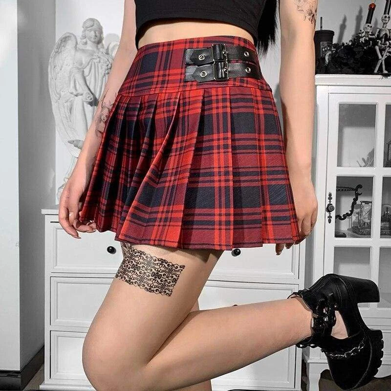 Gothic Harajuku Anything But Ordinary Skirt EG460 2 Gothic Harajuku Anything But Ordinary Skirt EG460 - Image 2