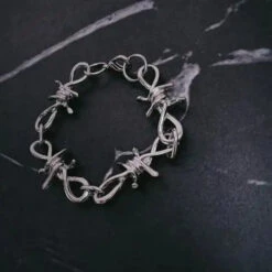 Gothic Harajuku Barbed Wire Thorns Choker Necklace EG012 -EgrilDoll Fashion Outlet Store gothic harajuku barbed wire thorns choker necklace eg012 bracelet necklacebracelet 214