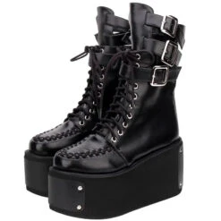 Gothic Harajuku Creepers Platform Boots EG273