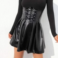 Gothic Harajuku Fatally Obsessed Corset Skirt GA022