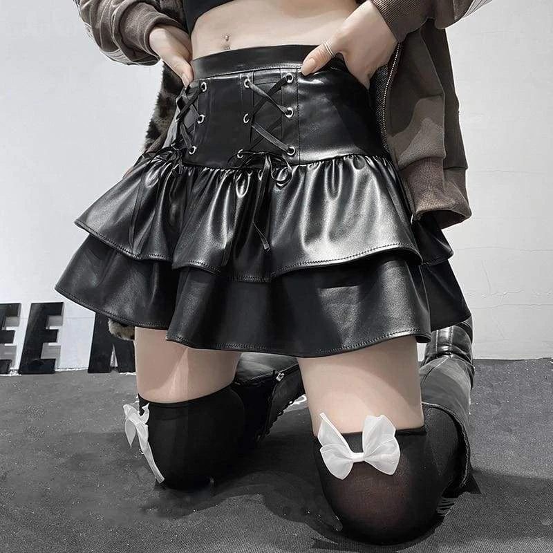 Gothic Harajuku I'm In Control Mini Skirt EG16935 3 Gothic Harajuku I'm In Control Mini Skirt EG16935 - Image 3