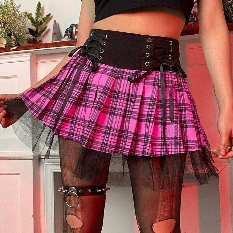 Gothic Harajuku Just Like Candy Skirt GA028 2 Gothic Harajuku Just Like Candy Skirt GA028 - Image 2