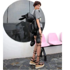 Gothic Harajuku Large Rabbit Bag EG0411 17 Gothic Harajuku Large Rabbit Bag EG0411 -EgrilDoll Fashion Outlet Store gothic harajuku large rabbit bag eg0411 579