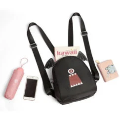 Gothic Harajuku Little Devil Wings Backpack Bag EG0413 -EgrilDoll Fashion Outlet Store gothic harajuku little devil wings backpack bag eg0413 232