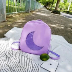 Gothic Harajuku Moon Backpack Bag EG0418 -EgrilDoll Fashion Outlet Store gothic harajuku moon backpack bag eg0418 393