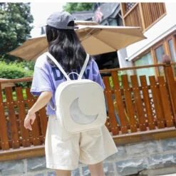 Gothic Harajuku Moon Backpack Bag EG0418 -EgrilDoll Fashion Outlet Store gothic harajuku moon backpack bag eg0418 736
