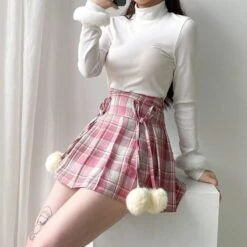 Gothic Harajuku Sunday Funday Furball Skirt GA025 7 Gothic Harajuku Sunday Funday Furball Skirt GA025 -EgrilDoll Fashion Outlet Store gothic harajuku sunday funday furball skirt ga025 skirts 261