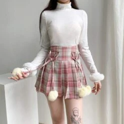 Gothic Harajuku Sunday Funday Furball Skirt GA025 6 Gothic Harajuku Sunday Funday Furball Skirt GA025 -EgrilDoll Fashion Outlet Store gothic harajuku sunday funday furball skirt ga025 skirts 994