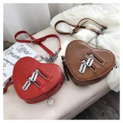 Gothic Heart Shaped Blade Zipper Chain Bag EG0446 36 Gothic Heart Shaped Blade Zipper Chain Bag EG0446 -EgrilDoll Fashion Outlet Store gothic heart shaped blade zipper chain bag eg0446 241