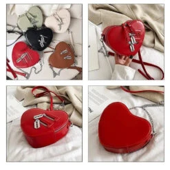 Gothic Heart Shaped Blade Zipper Chain Bag EG0446 22 Gothic Heart Shaped Blade Zipper Chain Bag EG0446 -EgrilDoll Fashion Outlet Store gothic heart shaped blade zipper chain bag eg0446 770