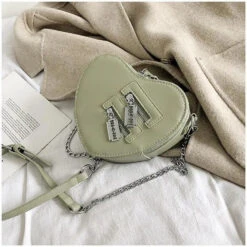 Gothic Heart Shaped Blade Zipper Chain Bag EG0446 32 Gothic Heart Shaped Blade Zipper Chain Bag EG0446 -EgrilDoll Fashion Outlet Store gothic heart shaped blade zipper chain bag eg0446 green 306