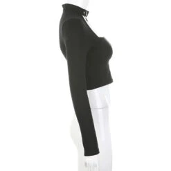 Gothic Hollow Out Grommet Collar Strap Top EG0451 -EgrilDoll Fashion Outlet Store gothic hollow out grommet collar strap top eg0451 625