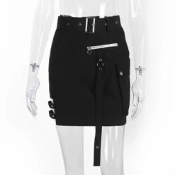 Gothic Hollow Out Side Mini Skirt EG0459 -EgrilDoll Fashion Outlet Store gothic hollow out side mini skirt eg0459 547