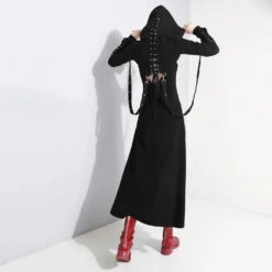 Gothic Hoodie Bolero With Straps EG0461 -EgrilDoll Fashion Outlet Store gothic hoodie bolero with straps eg0461 257