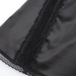 Gothic Lace And Satin Mini Dress EG0479 -EgrilDoll Fashion Outlet Store gothic lace and satin mini dress eg0479 852