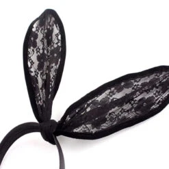 Gothic Lace Bunny Headband EG0480 -EgrilDoll Fashion Outlet Store gothic lace bunny headband eg0480 532