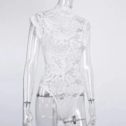 Gothic Lace Hollow Out Back Bodysuit EG0485 -EgrilDoll Fashion Outlet Store gothic lace hollow out back bodysuit eg0485 871
