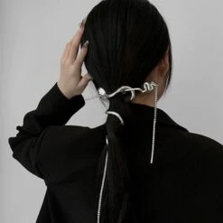 Gothic Snake Hair Pin Hair Clip ME01 -EgrilDoll Fashion Outlet Store gothic snake hair pin clip me01 442